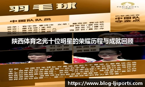 陕西体育之光十位明星的荣耀历程与成就回顾
